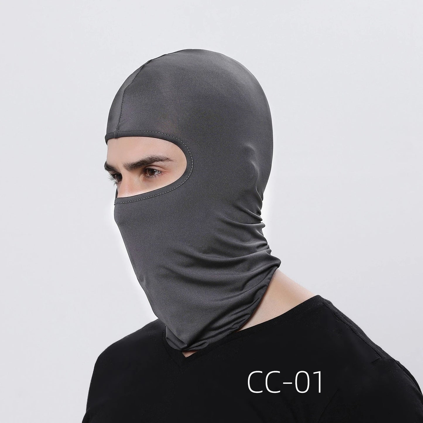 Motorcycle Balaclava Sun Protection Full Face Mask Breathable Mesh Airsoft Mask Balaclava Bicycle Cycling Head Cover Unde