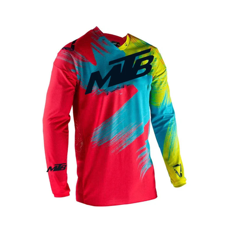 2025 Motocross Mountain Enduro Bike Clothing Bicycle Moto Downhill T-shirt  Women Men Cycling Jersey MTB Shirts BMX