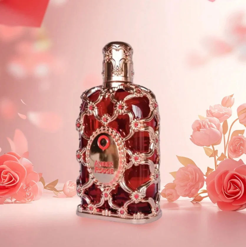 Orientical Royal Amber Rouge Women's Perfume - 2.7OZ, Long-Lasting Floral Scent With Alcohol-Free Formula Perfect Christmas Gift