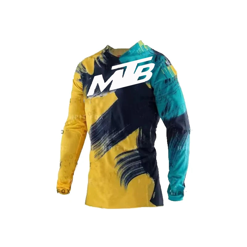 2025 Motocross Mountain Enduro Bike Clothing Bicycle Moto Downhill T-shirt  Women Men Cycling Jersey MTB Shirts BMX