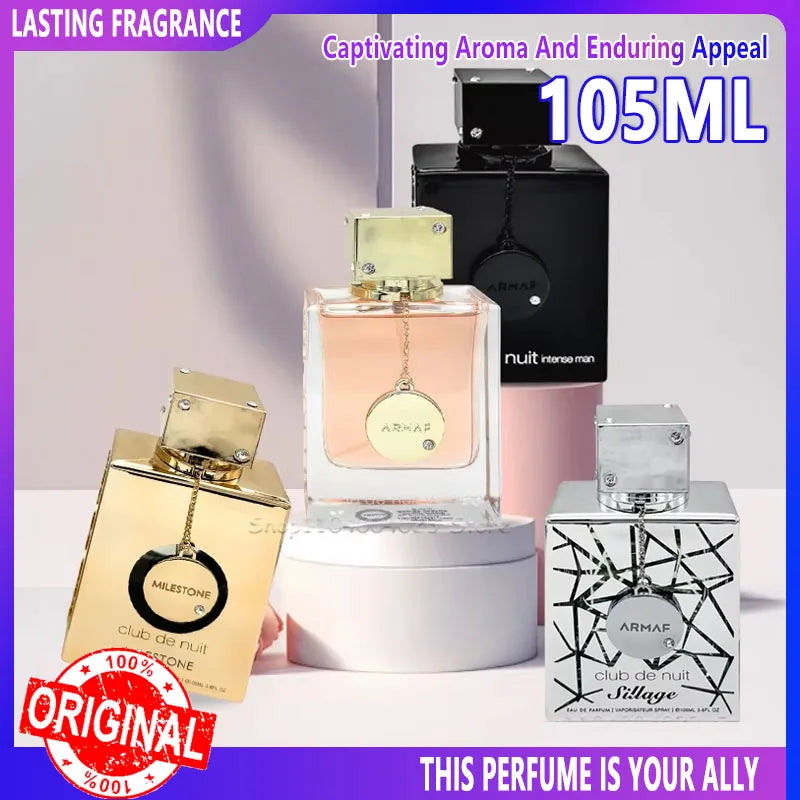 Hot Sell 105ML Men Women Nightclub Carnival Club Light Perfume Lasting Fragrance Luxury Dating Cologne Perfume Spray