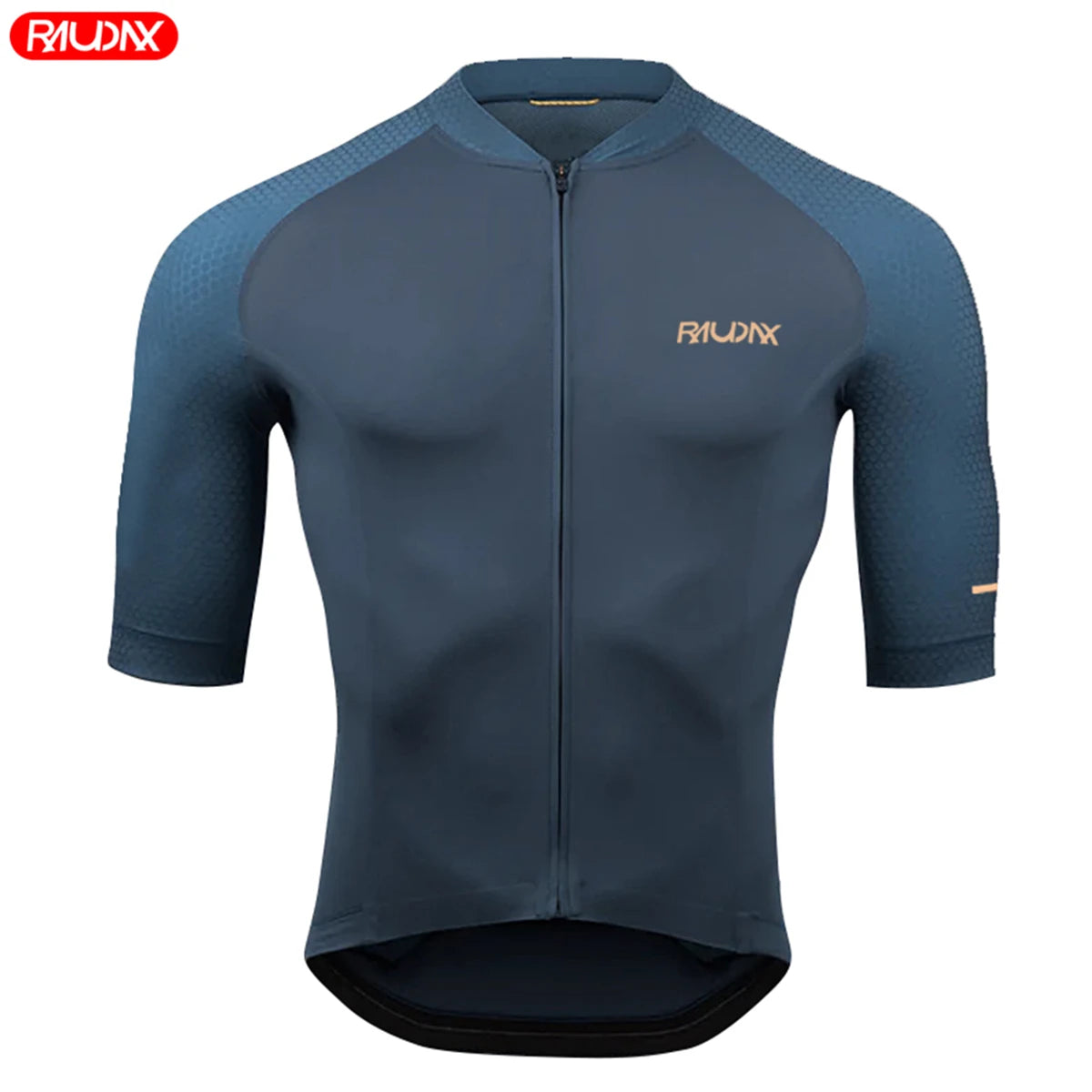 Raudax Team 2024 Men Summer Short Sleeve Cycling Jersey Set MTB Maillot Ropa Ciclismo Bicycle Wear Breathable Cycling Clothing