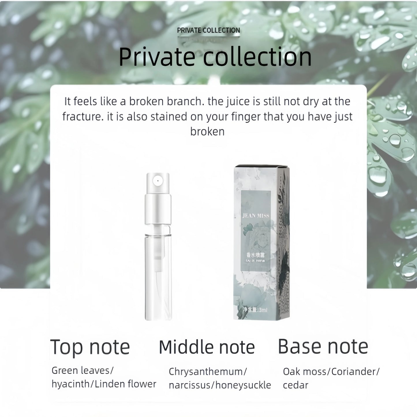 10Pcs/lot Mini 3ml Brand Perfume Woman Men Fragrance JEAN MISS Hot Perfumed Fashion Lady Female Male Perfuming Toilet Water