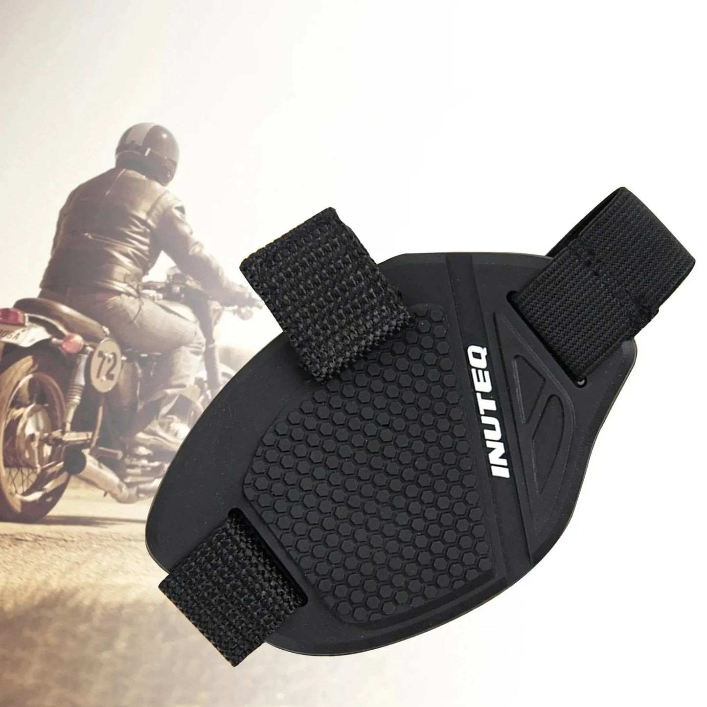 1pc Motorcycle Shift Pad Rubber Boot Protective Cover Adjustable Shifter Shield Anti Slip Pad Shoe Cover Protection