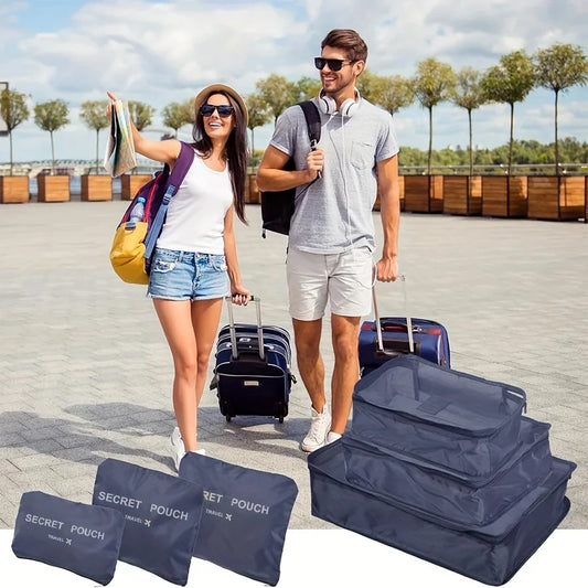 6 Pcs Travel Luggage Storage Bags, Versatile Lightweight Storage Pouch, Dustproof Duffle Bag