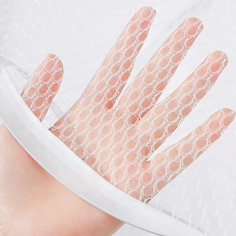 Folding Laundry Basket Organizer for Dirty Clothes Bathroom Clothes Mesh Storage Bag Household Wall Hanging Basket Frame Bucket