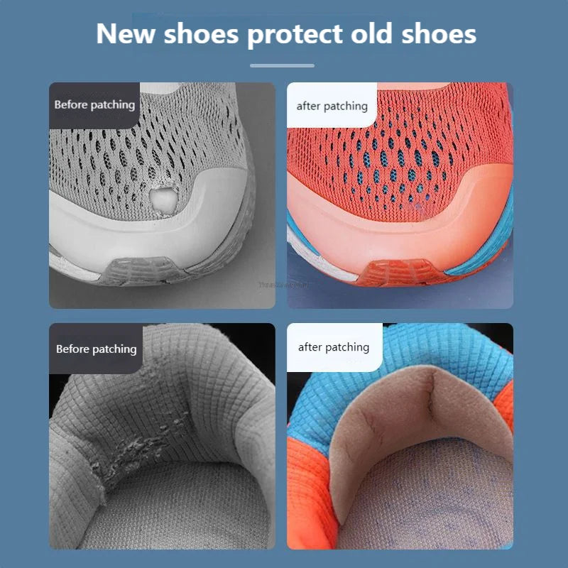 Sports Shoes Patches Vamp Repair Shoe Insoles Patch Sneakers Heel Protector Adhesive Patch Repair Shoes Heel Foot Care Products