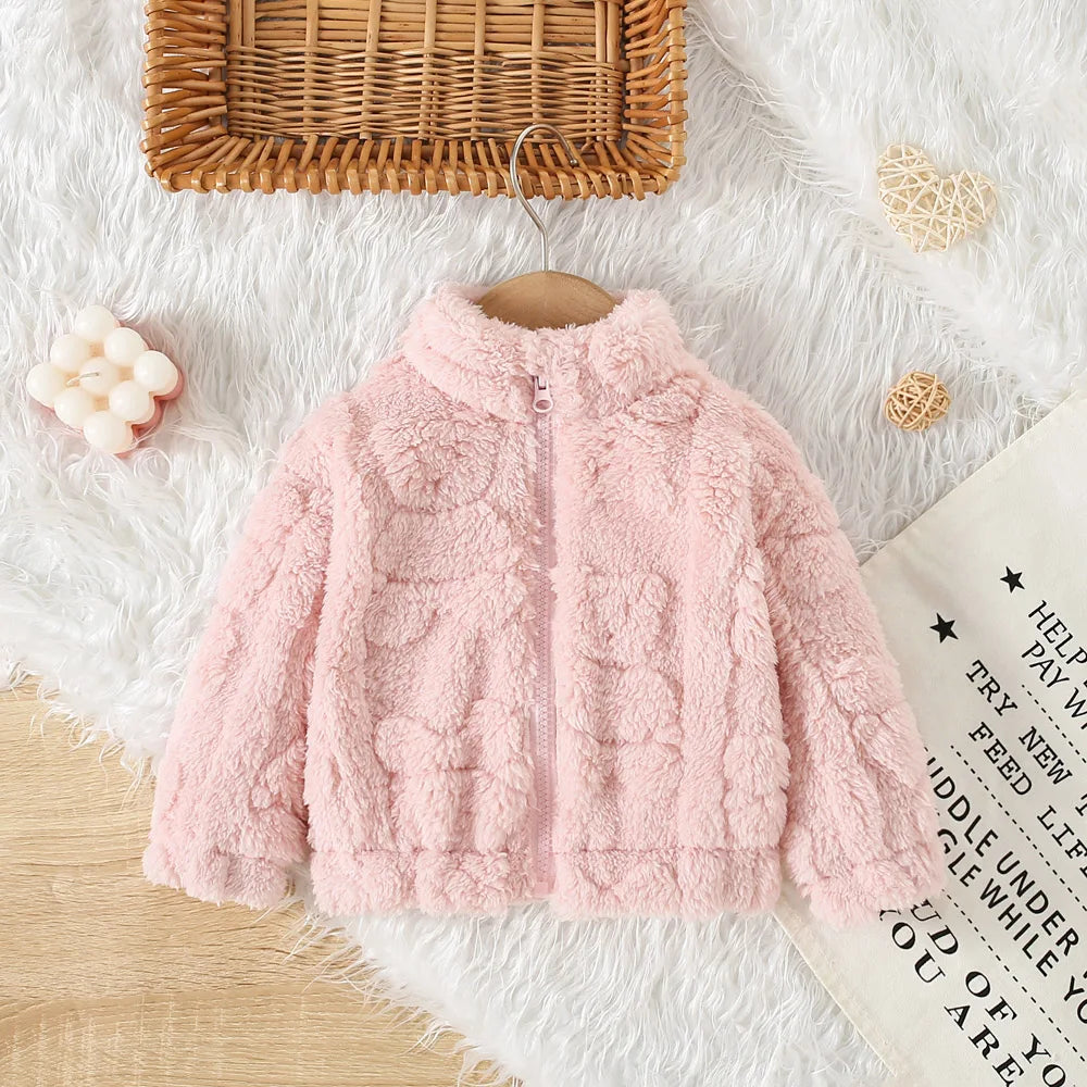 Kids Winter Coats 2025 New Children Outerwear Boy Warm Fleece Jacket Baby Girls Jackets for Autumn Spring Children Clothing