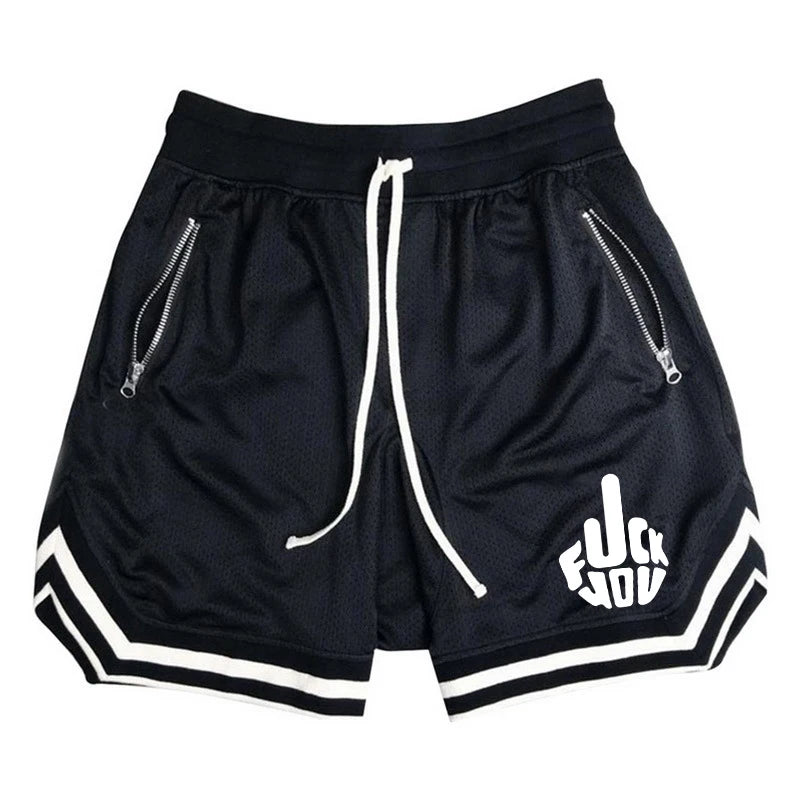 Summer Basketball Shorts Male Casual Sports Shorts Mesh Fitness Short Trousers Breathable Five Points Pant Y2k Running Clothing