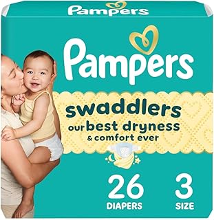 Pampers Diapers Size 3 with free 72 sheets cleaning diapers Wipes