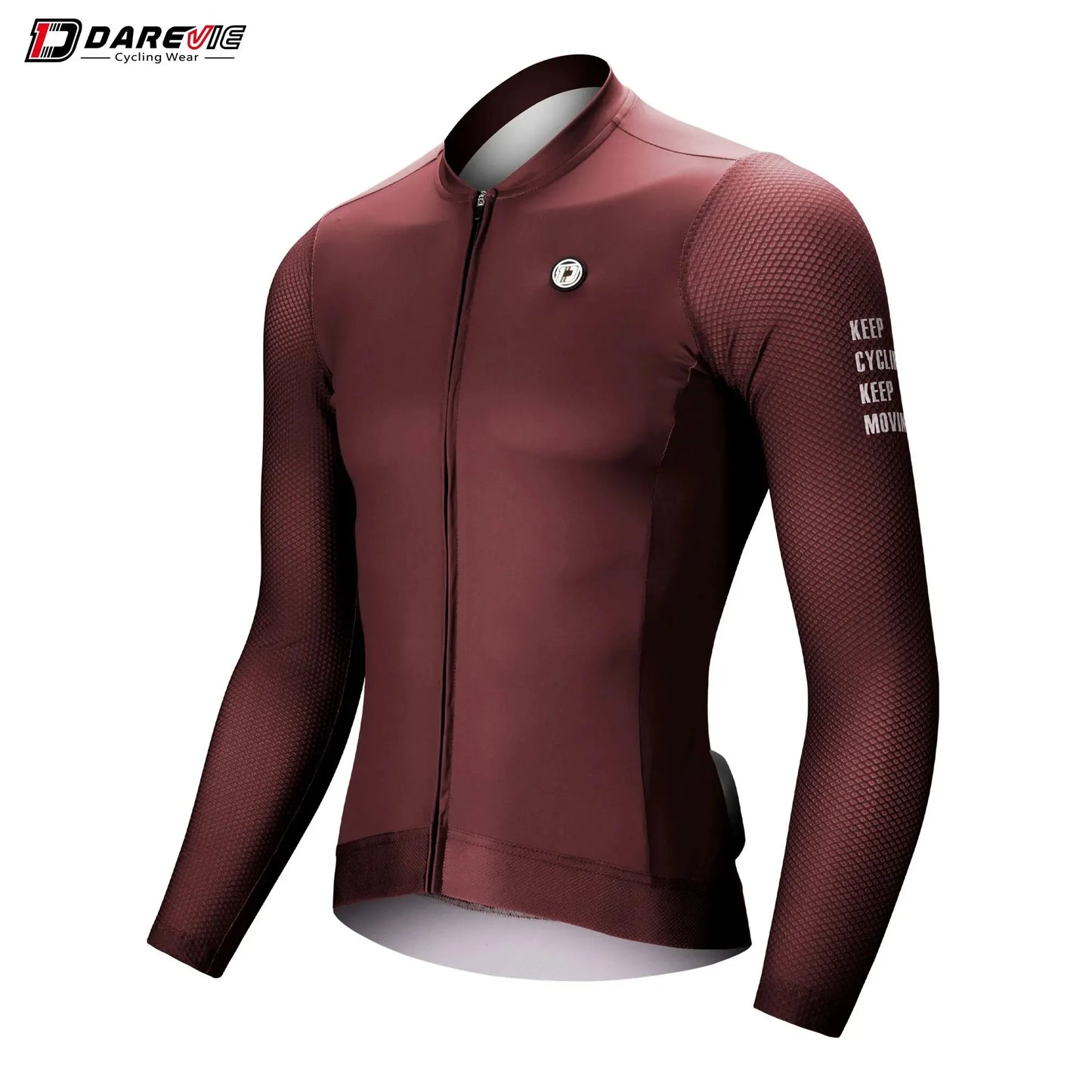 DAREVIE Man Cycling Jersey 2024 Summer Breathable Long Sleeve Men's Cycling Clothing MTB Road Anti-UV Men's Cycling Shirt