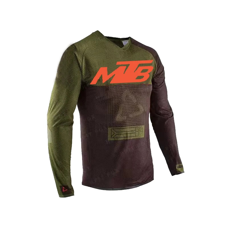 2025 Motocross Mountain Enduro Bike Clothing Bicycle Moto Downhill T-shirt  Women Men Cycling Jersey MTB Shirts BMX