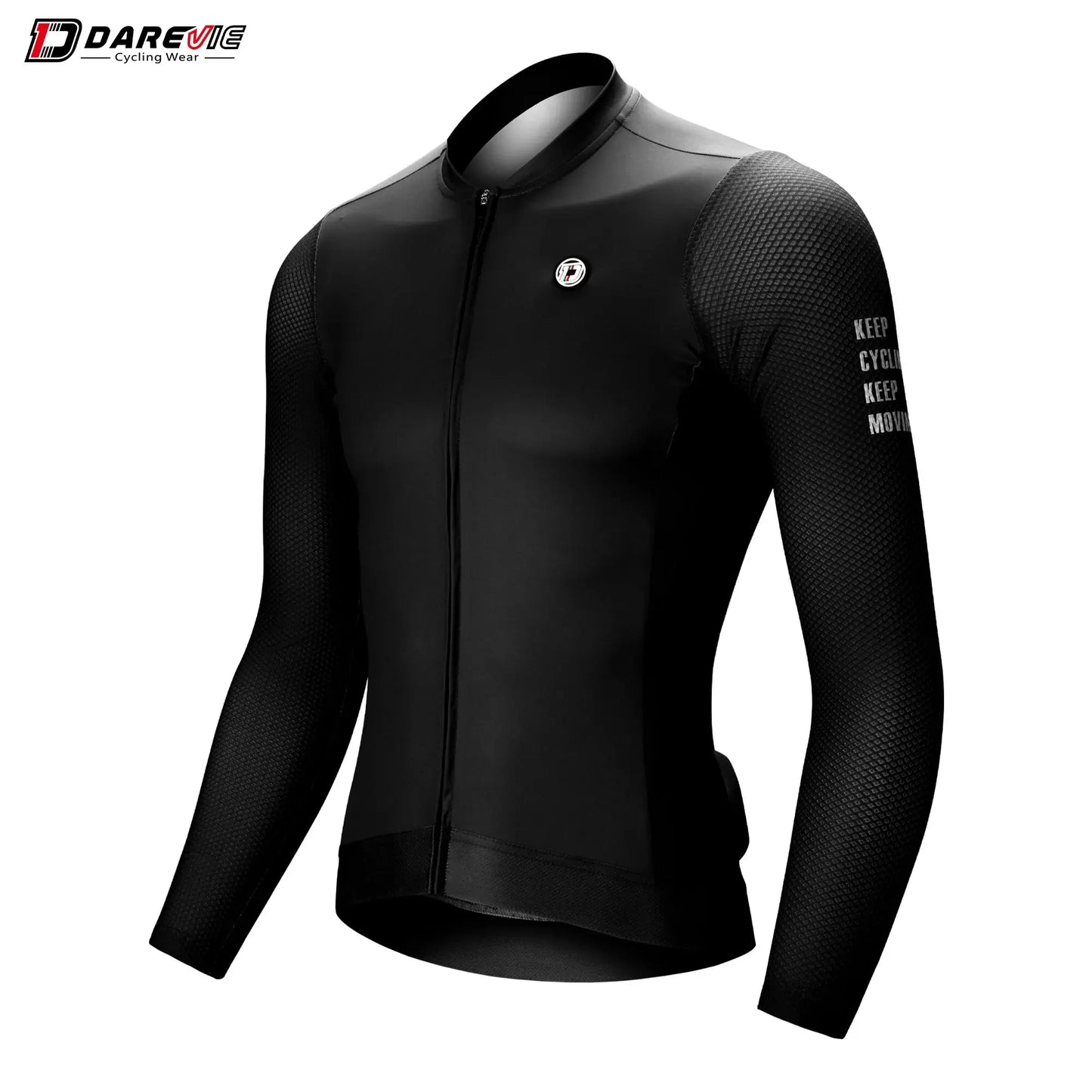 DAREVIE Man Cycling Jersey 2024 Summer Breathable Long Sleeve Men's Cycling Clothing MTB Road Anti-UV Men's Cycling Shirt
