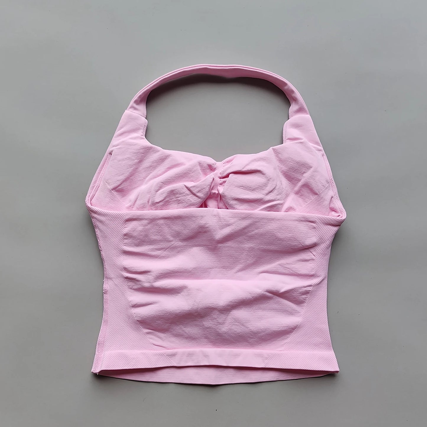 ARFTE Halter Top Gym Vest Woman Backless Tank Tops Push Up Sport Bras Running Vest Workout Tops Activewear Yoga Clothing