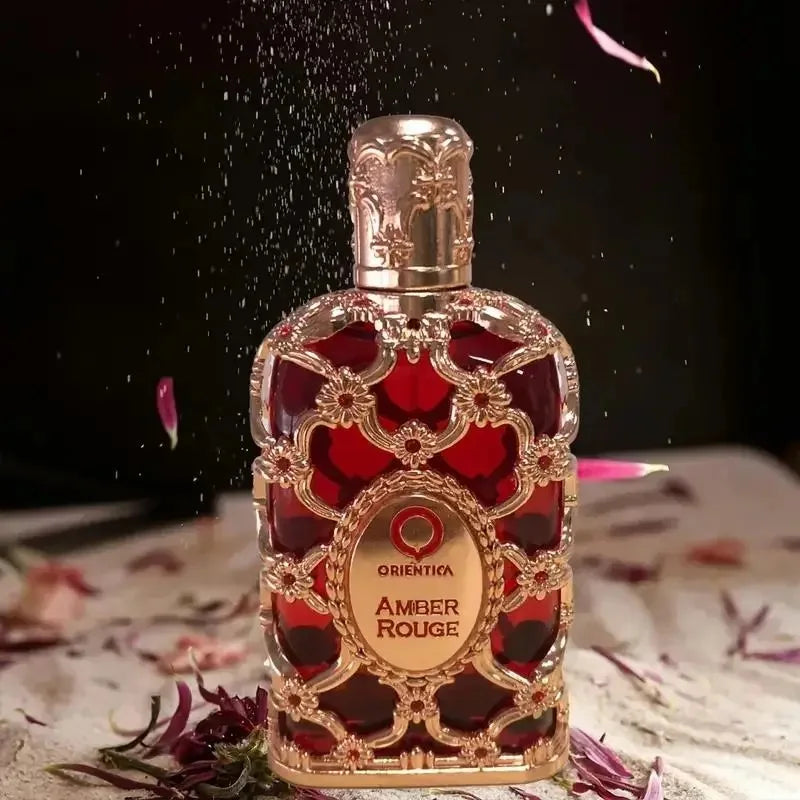 Orientical Royal Amber Rouge Women's Perfume - 2.7OZ, Long-Lasting Floral Scent With Alcohol-Free Formula Perfect Christmas Gift